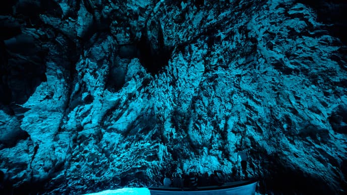 The Blue Cave & hidden bays