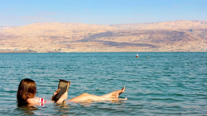 Dead Sea bathing