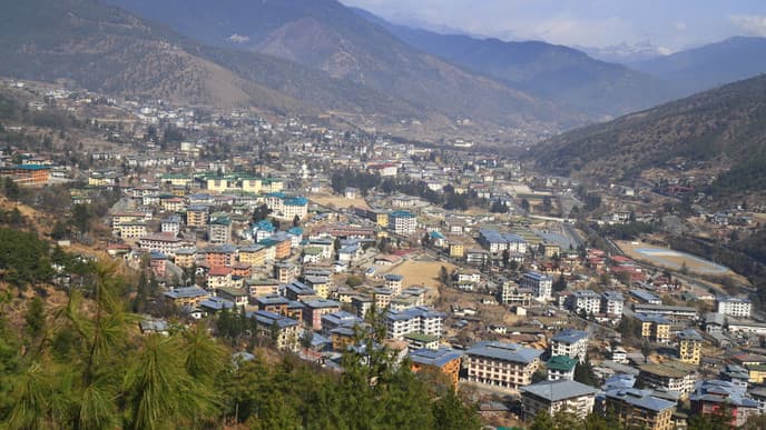 Drive to Thimphu - the Capital City