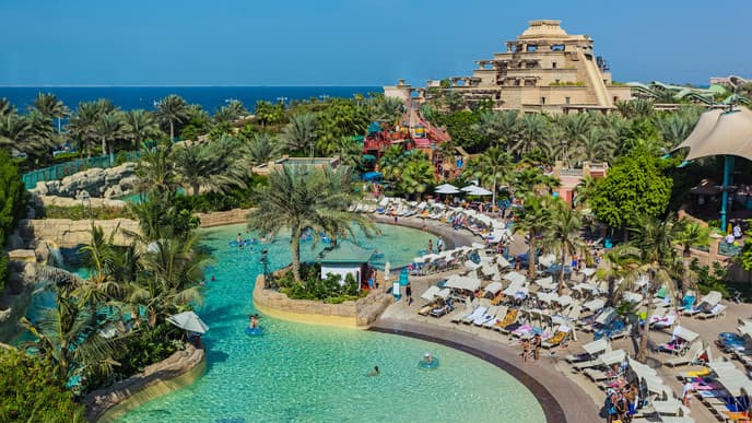 Fun at Atlantis Aquaventure & Dhow Cruise  Dinner