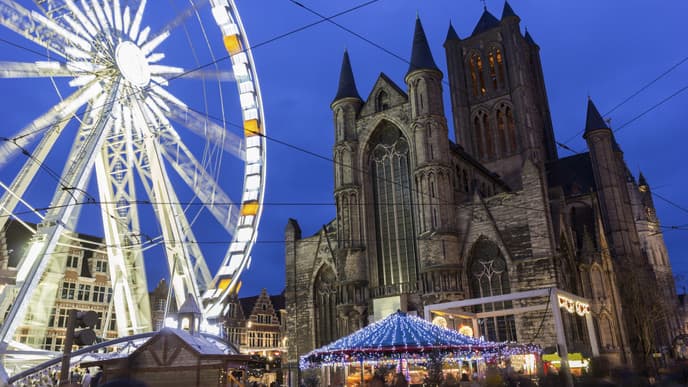 Take a day trip to Ghent