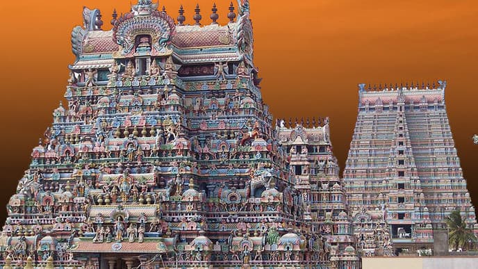 Three temples in one