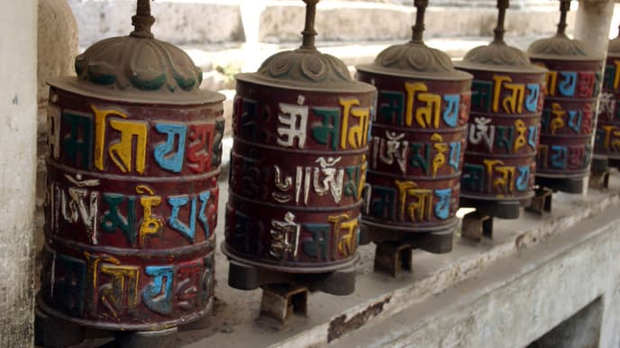 Find peace in Boudhanath