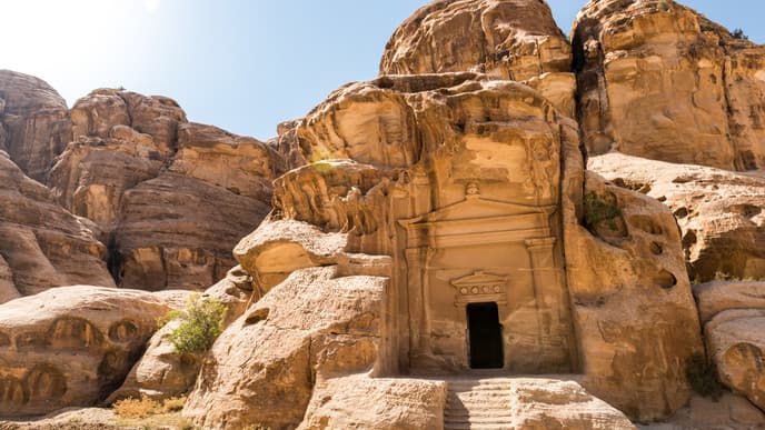 Exploring Little Petra