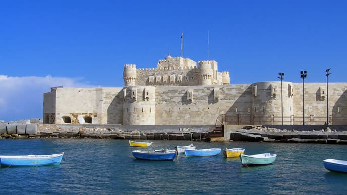 Drive to Alexandria on the Mediterranean Sea