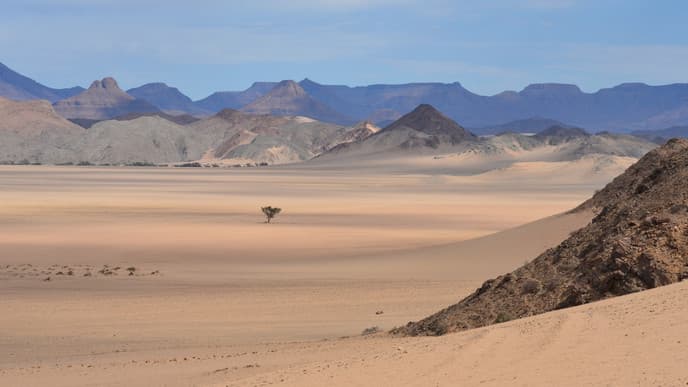 Enjoy the Sight of Imposing Mount Brandberg