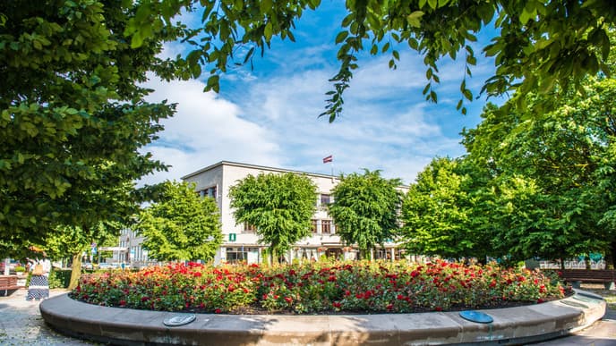 Die Hafenstadt in Liepaja