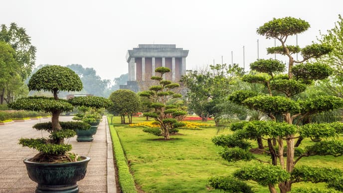 Flug nach Hanoi