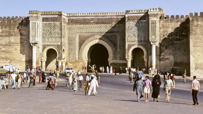 Eindrucksvolle Kaiserstadt Meknes
