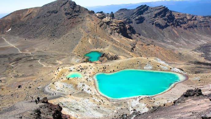 Wanderung: Tongariro Alpine Crossing