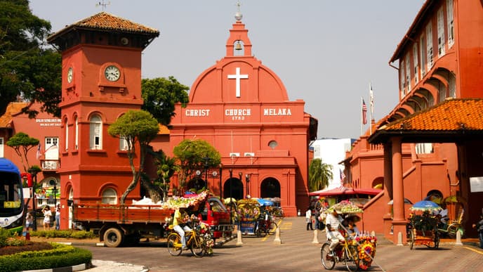 In Richtung Küste nach Malacca