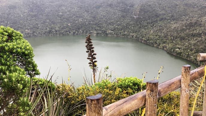 Sacred lagoons in an amazing environment