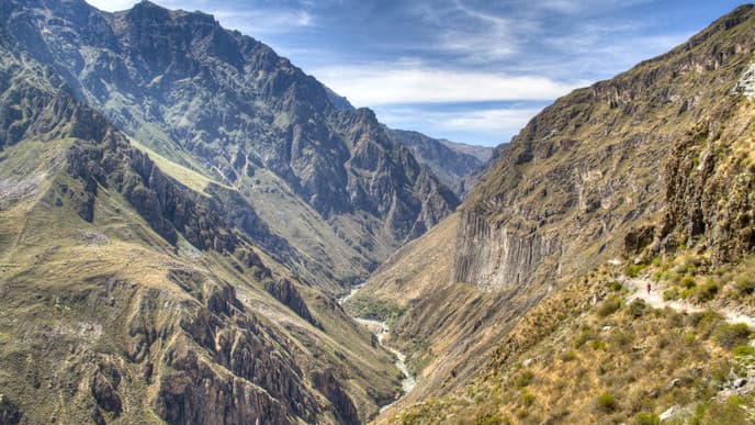 Aufbruch in den Colca Canyon