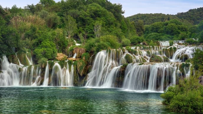 Waterfalls & the oldest town in Croatia