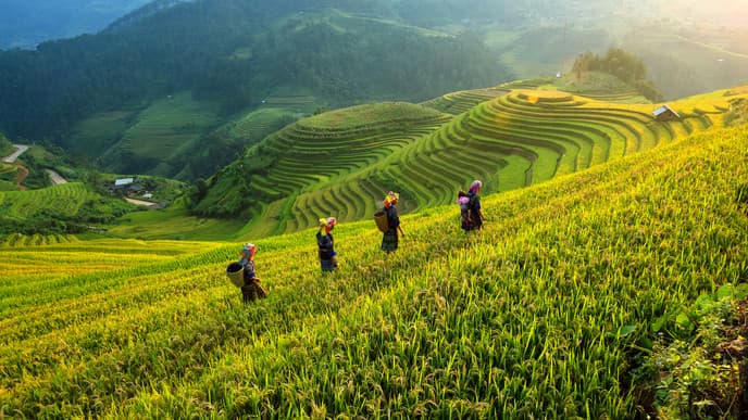 Vietnam's remote mountain landscapes