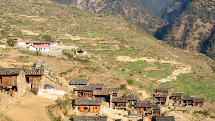 First full day of picturesque trekking