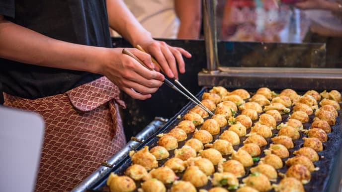 The flavors of Osaka