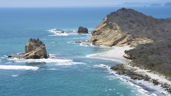 Stroll along the gorgeous Los Frailes Beach