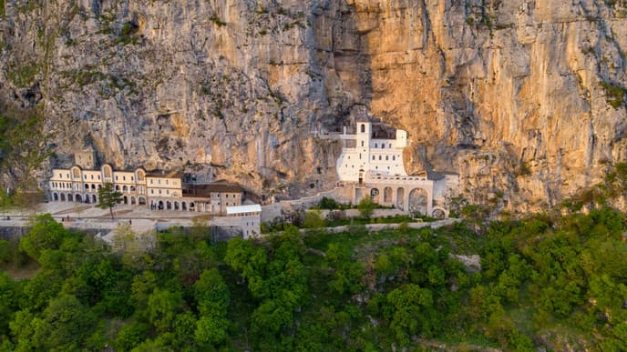 Find Serenity in Ostrog Monastery