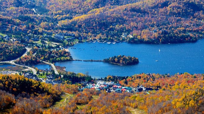 Village life in Mont-Tremblant
