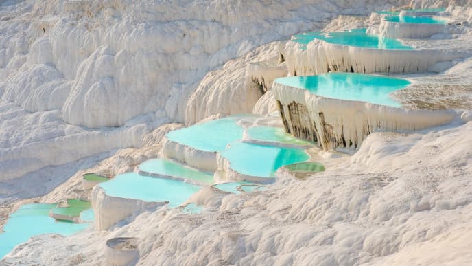 The mesmerizing landscape of Pammukale