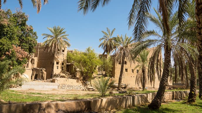 Al Hamra and exploring Misfah Al Abriyyin