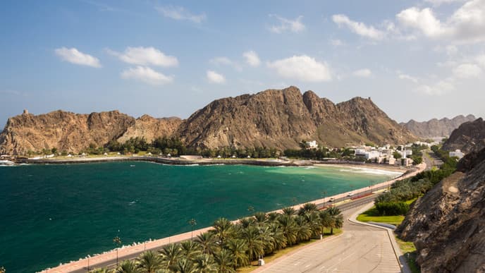 At leisure in Muscat