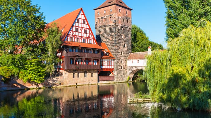 Journey to pretty Nuremberg