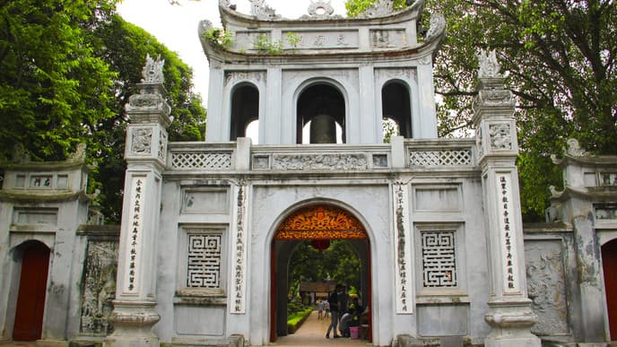 Tempel der Literatur & Wasserpuppentheater