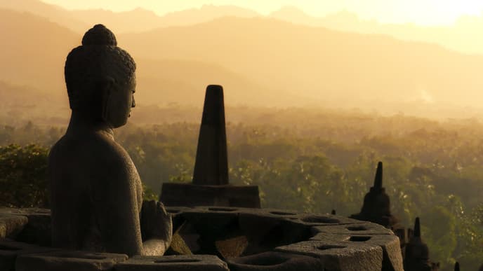 Traditioneller Kochkurs und der majestätische Borobudur Tempel