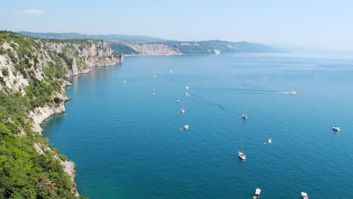 Take a stroll along the Gulf of Trieste