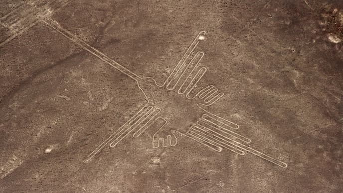 The iconic Nazca Lines
