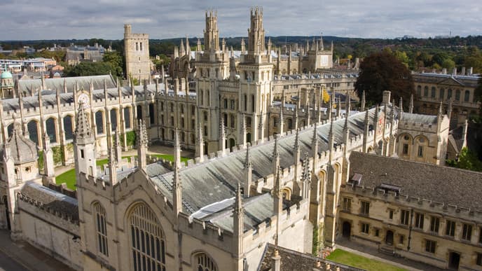 The historic sights of Oxford