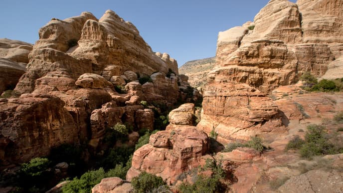 Die Stadt der Mosaike und der Berg Moses
