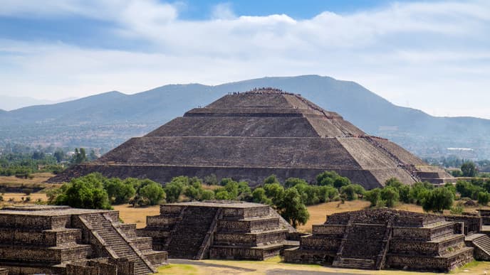 Marvel at Aztec Ruins in Teotihuacan