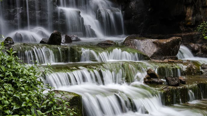 Dramatic grand canyon adventure