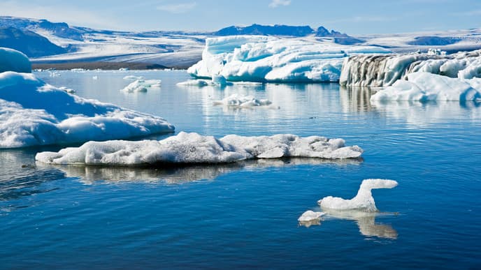 The mighty Vatnajokull glacier