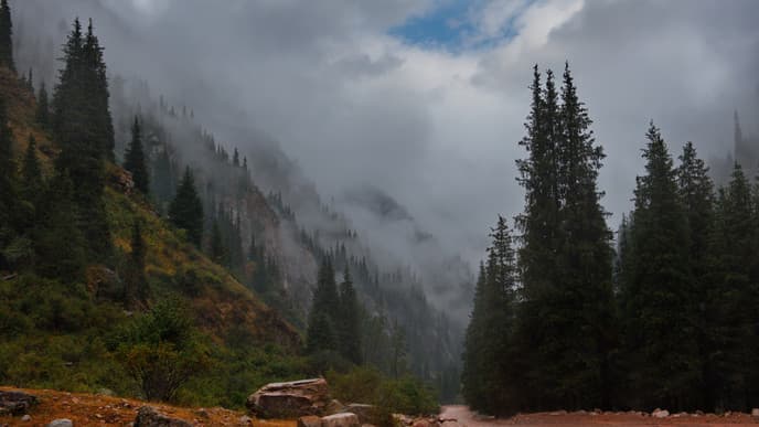 Nature hike through gorgeous gorges