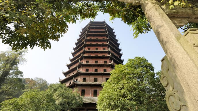 Hangzhou - Westsee, chinesische Medizin und Pagoden