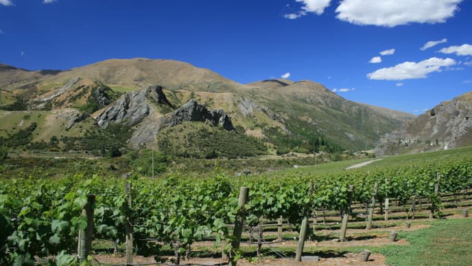 Mystische Überfahrt zwischen den zwei Inseln