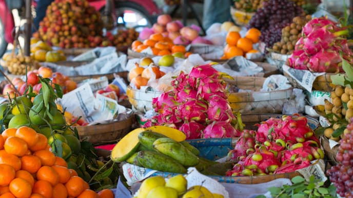Kanufahrt in Phnom Penh
