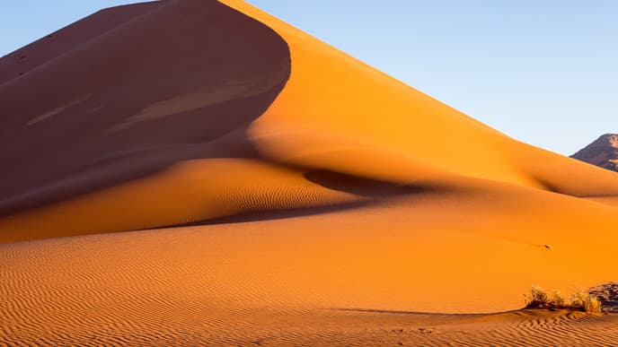 Incredible red dunes