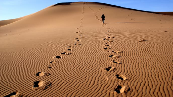Der schwarze See in Zavkhan