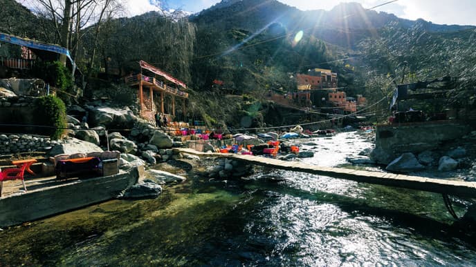 The tranquillity of the Ourika Valley
