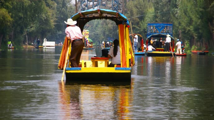 Explore the Canals of Xochimilco