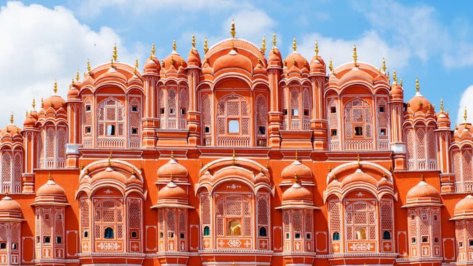 A night tour of Jaipur