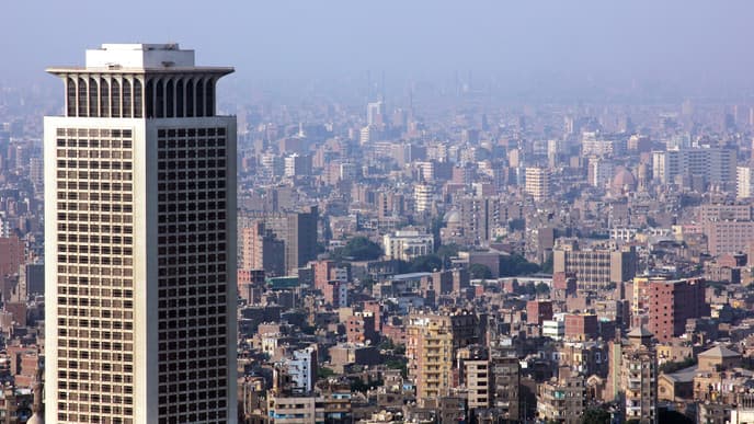 Flight back to Cairo