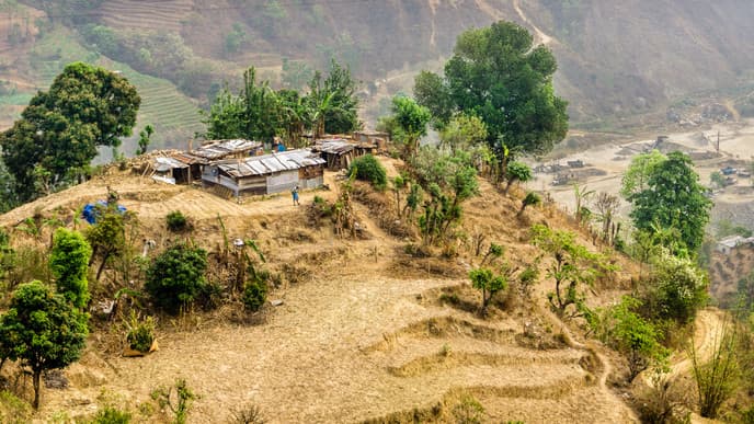 Drive To Dhanding Besi