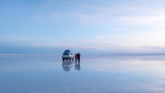 Marvel at the stars in Uyuni