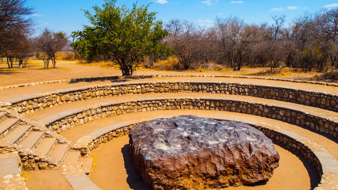 Ein 80.000 Jahre alter Meteorit